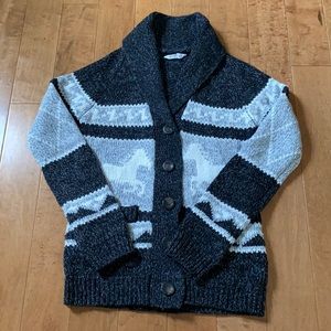 Bluenotes Womens Cardigan Sweater Sz M 